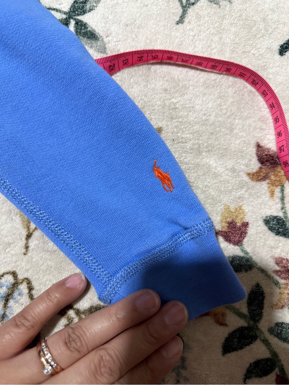 Polo by Ralph Lauren Blue Kids Sweatshirt 4T - Picture 7 of 9